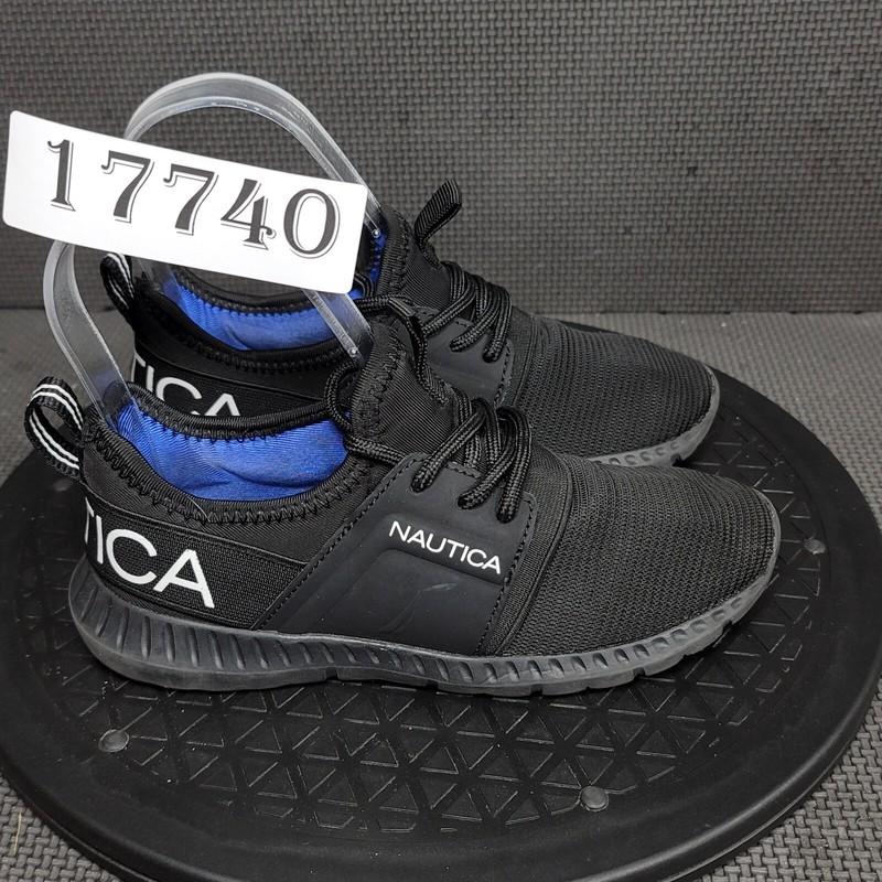 Nautica Kappil Shoes Toddler Sz 12 Black Blue Lightweight Trainers