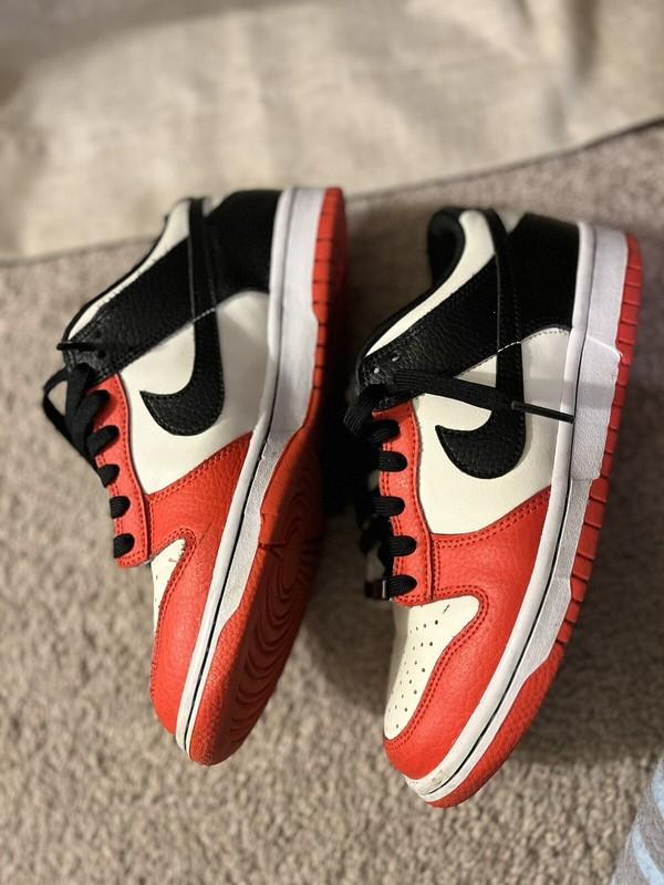 NBA 75th Anniversary Chicago Nike Dunk Low GS 6.5Y