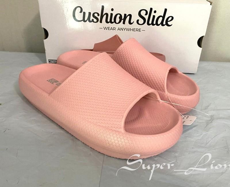 NEW 32 Degrees Cool Unisex Cushion Slide Waterproof Sandals - PICK SIZE - PINK
