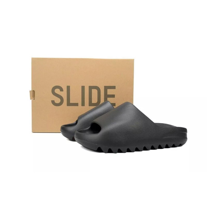 New Adidas Yeezy Slide Onyx HQ6448 Unisex Slipper Sandal Size 4-13 Without Box