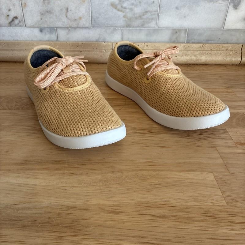 New Allbirds Women Tree Skipper Breezes Shoes Beige Comfort Casual Size 8