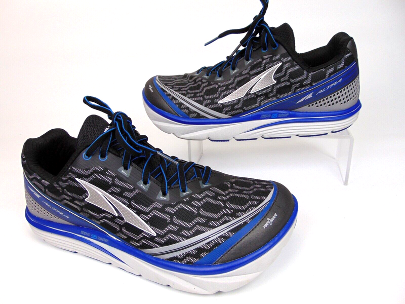 NEW ALTRA Torin IQ Men's Road Running Athletic Shoes Size 8.5 Med Black Blue