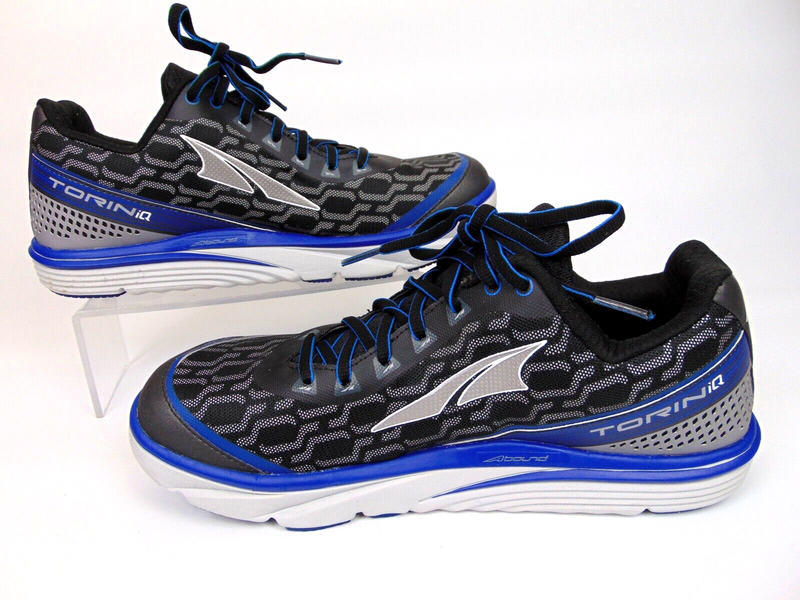 NEW ALTRA Torin IQ Men's Road Running Athletic Shoes Size 8.5 Med Black Blue