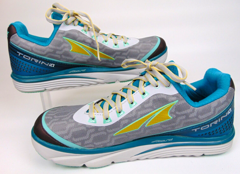 NEW ALTRA Torin IQ Women's Road Running Training Shoes Size 10.0 M Gray Green