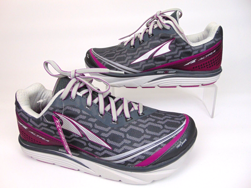 NEW ALTRA Torin IQ Women's Road Running Training Shoes Size 9.5 M Gray Purple