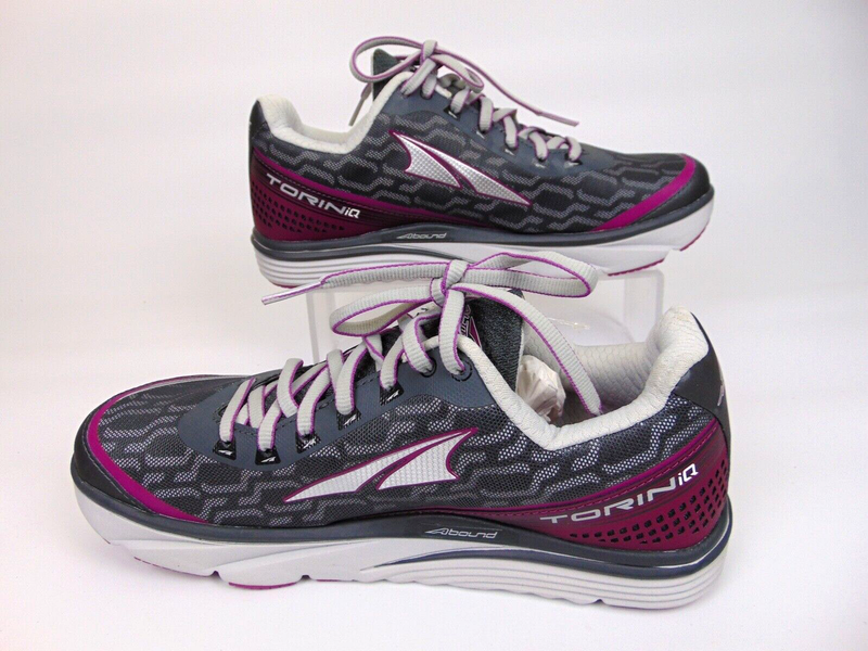 NEW ALTRA Torin IQ Women's Road Running Training Shoes Size 9.5 M Gray Purple