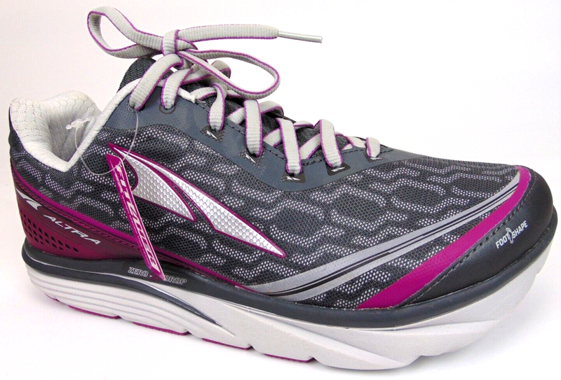 NEW ALTRA Torin IQ Women's Road Running Training Shoes Size 9.5 M Gray Purple