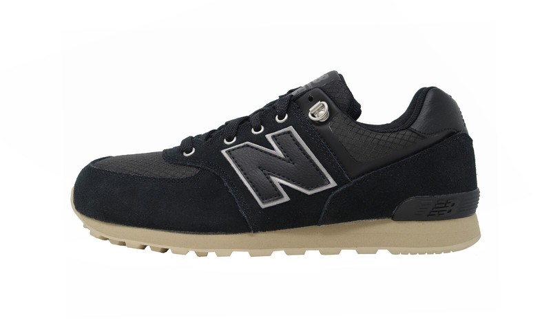 New Balance 574 Big Kids Running Shoes Sneakers KL574VIG - Black/Tan