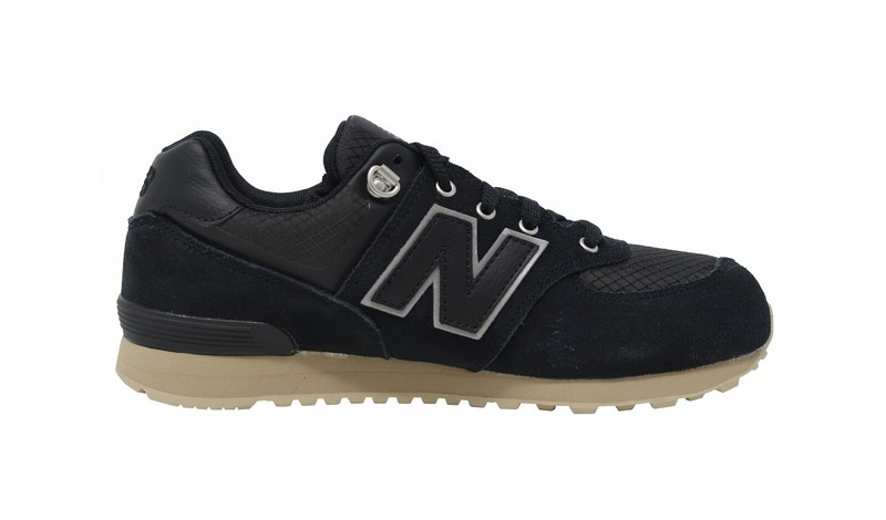 New Balance 574 Big Kids Running Shoes Sneakers KL574VIG - Black/Tan