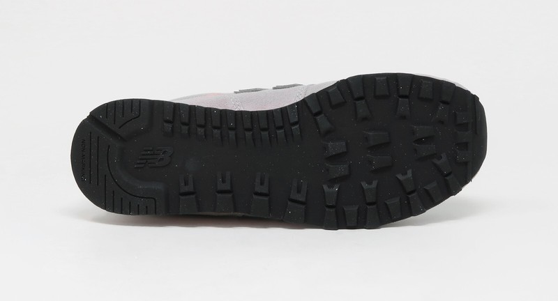 New Balance 574 Classic Big Kids Running Shoes Sneakers GC574EVK - Grey/Pink