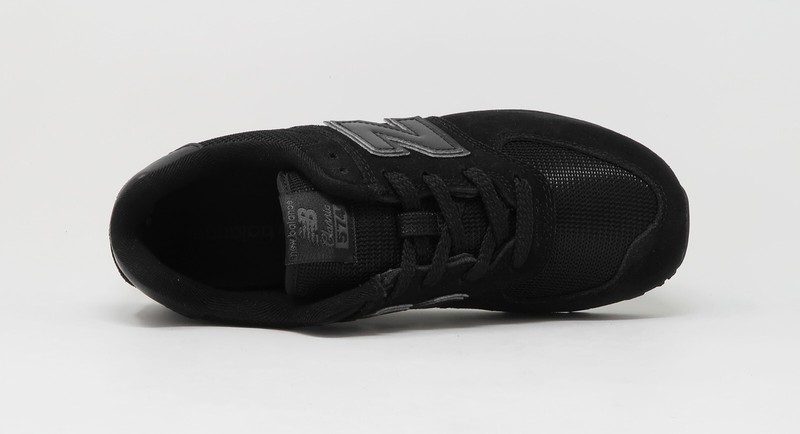 New Balance 574 Classic Big Kids Running Shoes Sneakers GC574TB - Black/Black