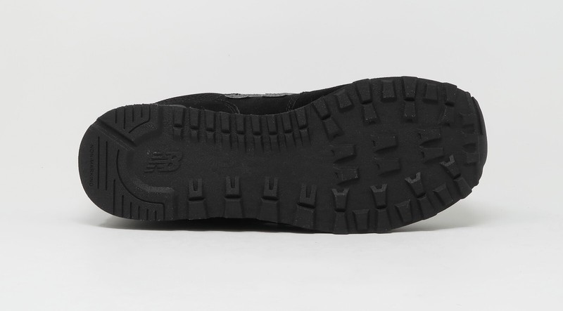 New Balance 574 Classic Big Kids Running Shoes Sneakers GC574TB - Black/Black