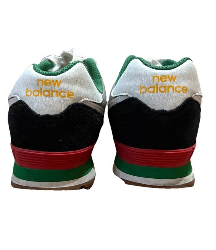 New Balance 574 Shoes Boys 5 Multicolor Suede Sneakers PC574DRY