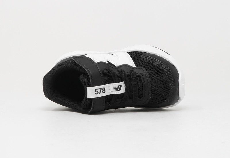 New Balance 578v1 Toddler Walking Shoes Sneakers IT578BK - Black/White
