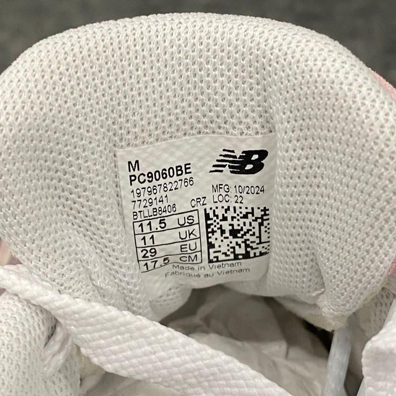 NEW BALANCE 9060 Running Shoes Kids Size 11.5 Rose Sugar Ice Wine