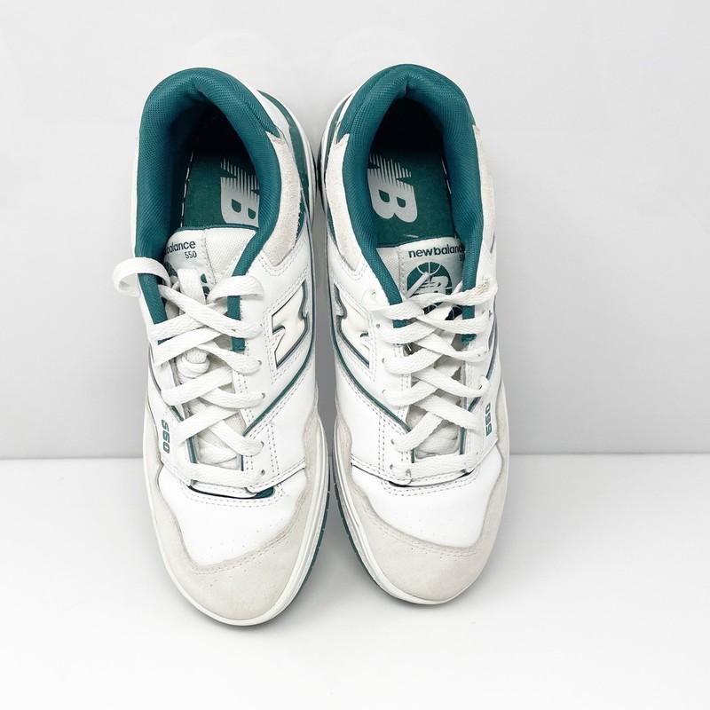 New Balance Boys 550 GSB550TA White Casual Shoes Sneakers Size 6.5 M