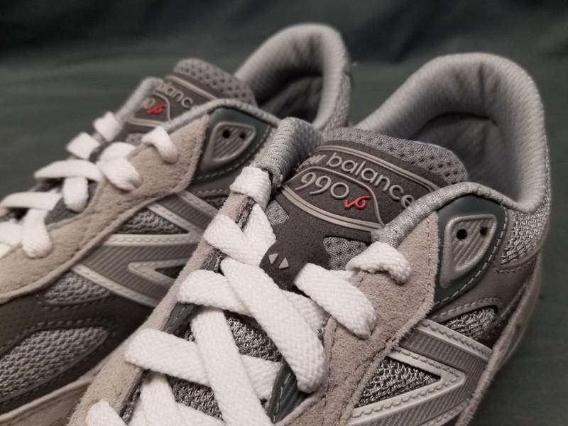 New Balance Boys FuelCell 990v6 Sneakers GC990GL6 Grey Size 7 NEW NO BOX