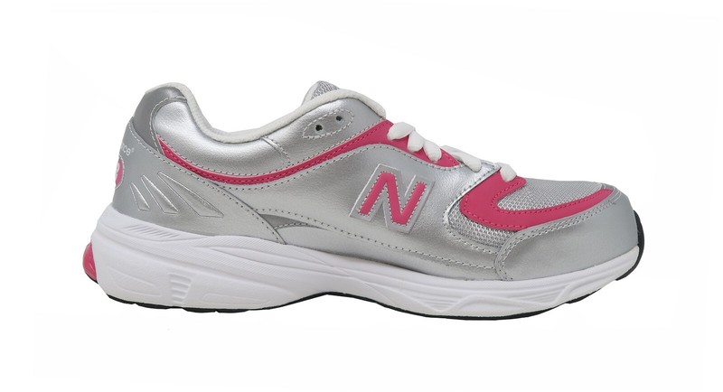 New Balance Classic Big Kids Girls Running Shoes Sneakers K2001GPG - Silver/Pink