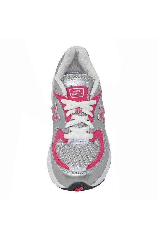 New Balance Classic Big Kids Girls Running Shoes Sneakers K2001GPG - Silver/Pink