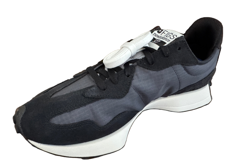 New Balance Mens Womens LIFE STYLE 327 FB FIGS Casual Sneakers Sport Shoes Black