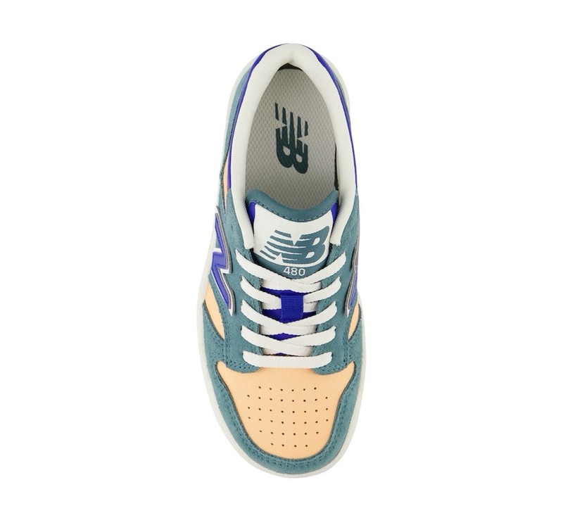 New Balance Shoe For Preschool Boy Blue And Orange Size 3