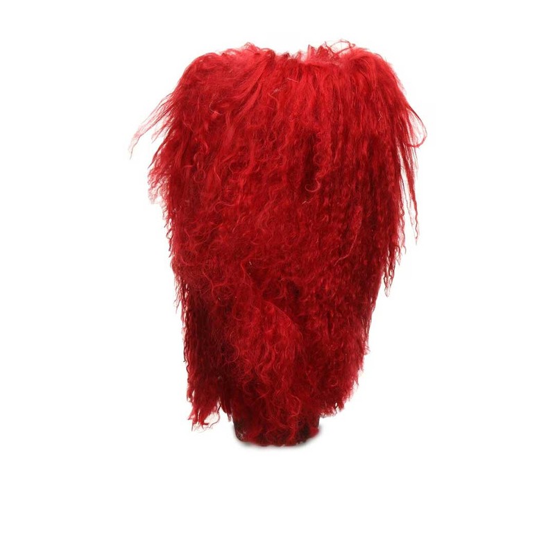 NEW BEARPAW Boetis Ll Real Red Lamb Fur Wool Lined Boots Womens Size 8 NIB