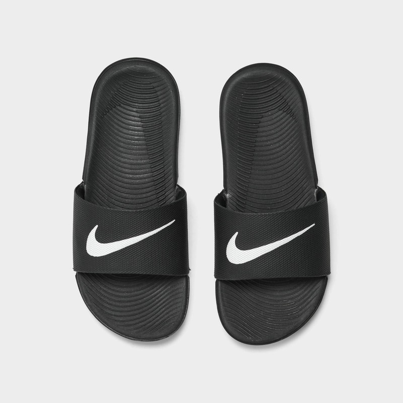 *NEW* Big Kids' NIKE KAWA SLIDES BLACK (819352 001) Sz 6Y