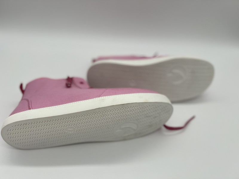 NEW: BILLY Footwear Girls' Haring Essential High Top Sneakers - Pink