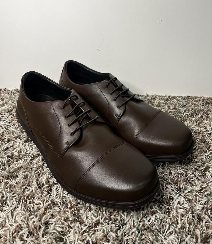 NEW Birchbury Brenston Barefoot Dress Shoes Vintage Brown Men’s Size 12
