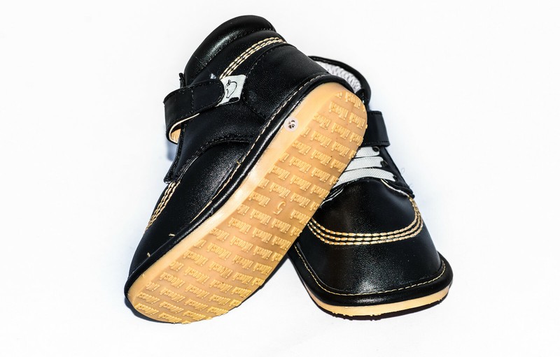 New Black/Navy Squeaky Shoes With Removable Squeaker (for Baby / Toddler / Kid)