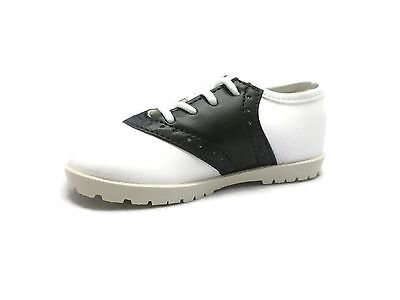 NEW BLACK & WHITE Saddle Shoes PITTER PATTER Boys/Girls Infant/Toddler Size 1-10