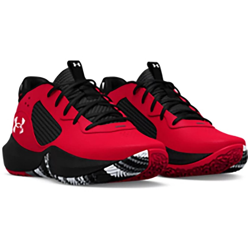 New Boy's Under Armour Lockdown 6 Basketball Shoes Model #3025618-600 Size 11K