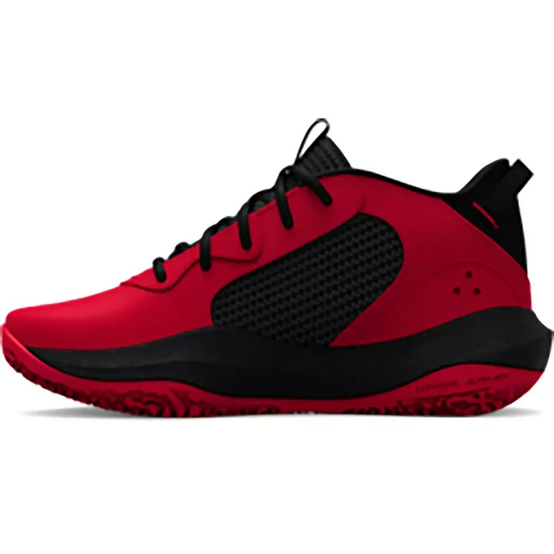New Boy's Under Armour Lockdown 6 Basketball Shoes Model #3025618-600 Size 10.5K