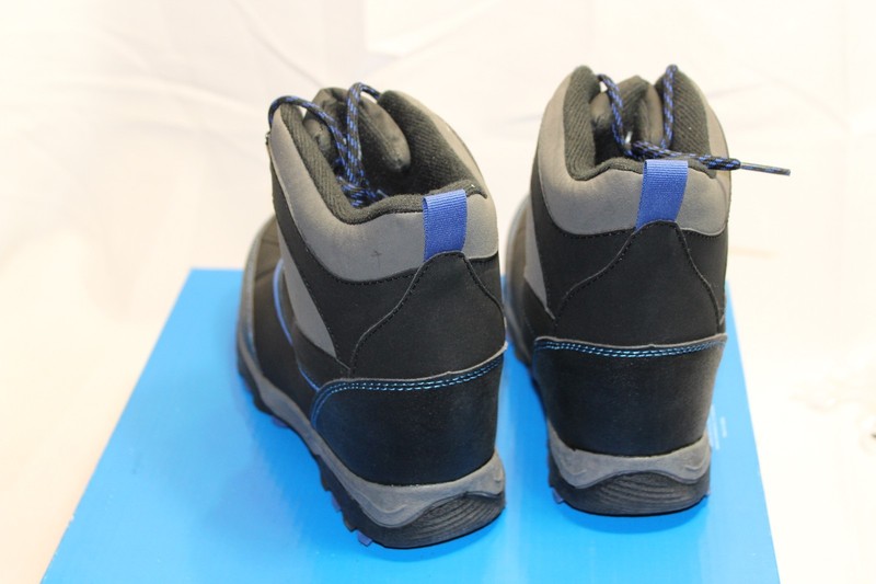 NEW Boys Black/gray/blue Totes "Ricky" Winter Snow Boots