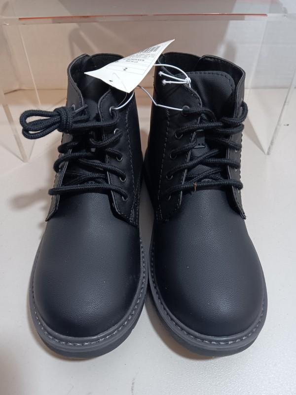 New Boys' Miller Lace Up Chukka Ankle Boots - Cat & Jack Black Size 2