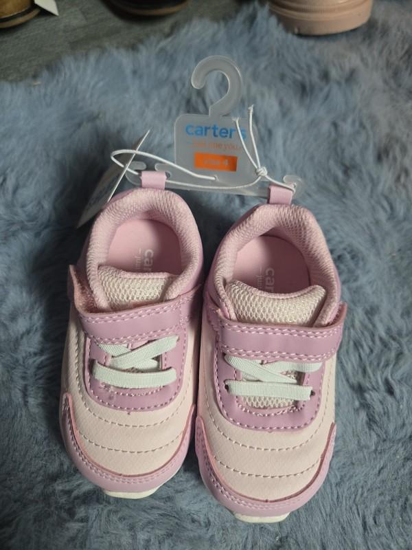 NEW Carter's Soft Soles Size 4 Toddler Pink Shoes Baby Girl