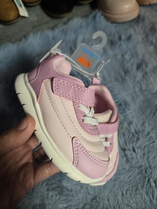 NEW Carter's Soft Soles Size 4 Toddler Pink Shoes Baby Girl