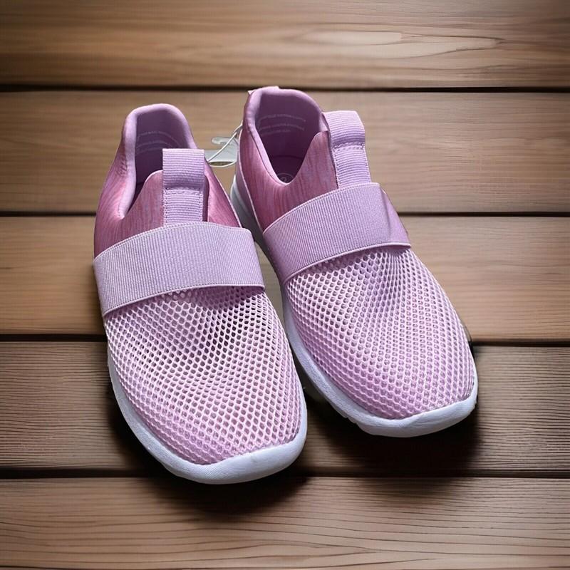 NEW Cat & Jack Girl's Jourdan Slip On Water Tennis Shoes Sneaker Pink Size 5