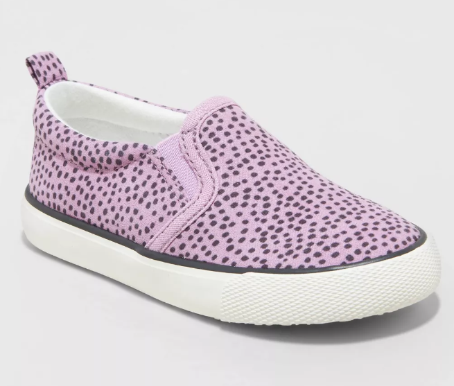 NEW Cat & Jack Girls Keagan Slip-On Sneakers Size 11
