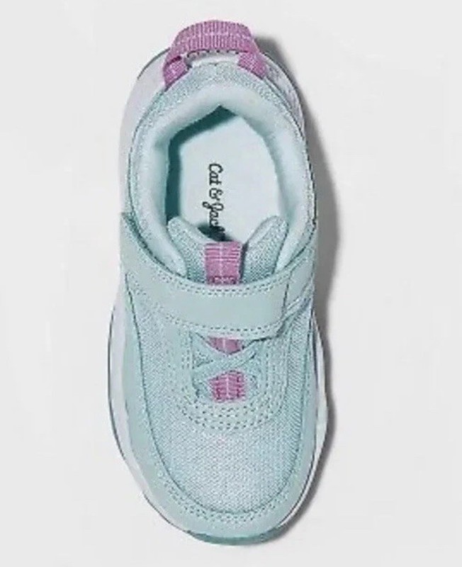 NEW Cat & Jack Mint Toddler Bowie Sneakers Size 5 F143