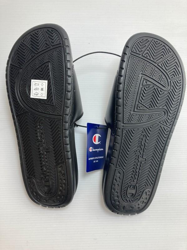 NEW Champion Women's Slide Adjustable Hook And Loop Closure Black