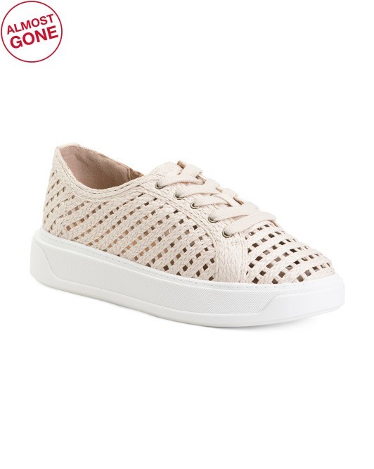 New CHARLES DAVID Reason Woven Sneakers