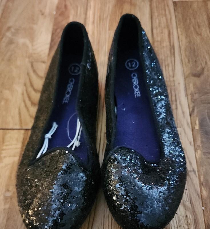 New Cherokee Girl's Sparkle Glitter Size 12