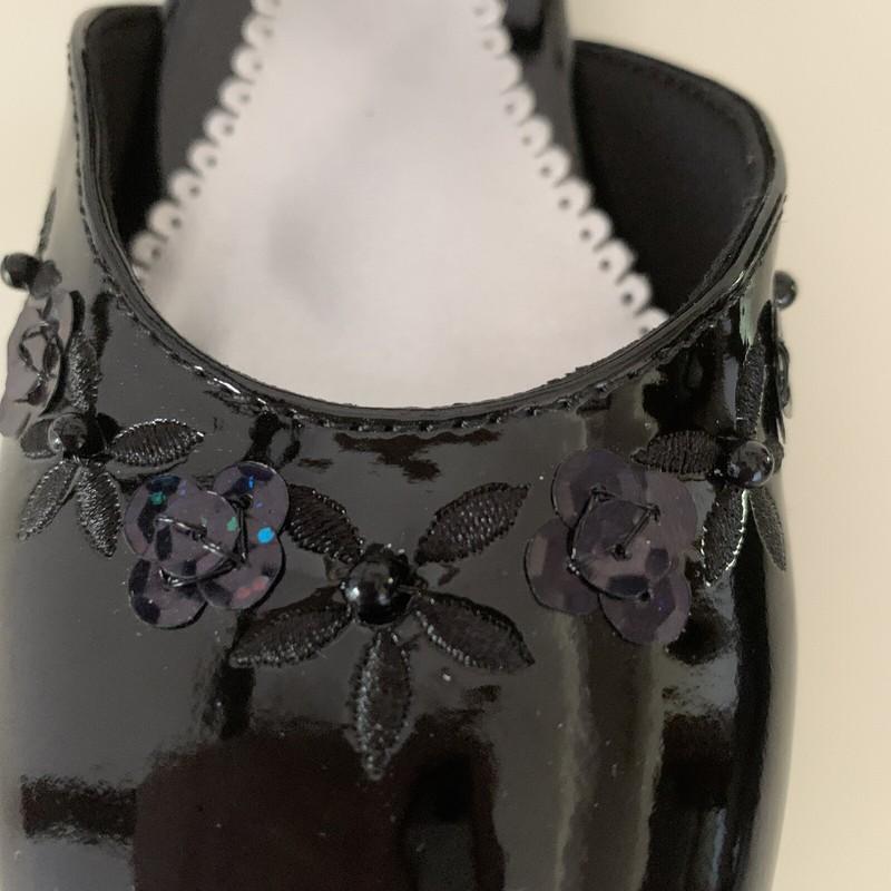 New Christie & Jill Isla Round Toe Dress Shoes Black Size 2M