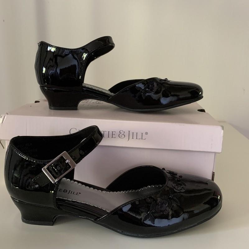 New Christie & Jill Isla Round Toe Dress Shoes Black Size 2M