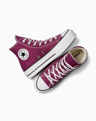 NEW Converse Chuck Taylor All Star Hi High Lift Platform Legend Berry