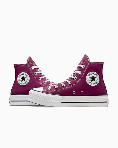 NEW Converse Chuck Taylor All Star Hi High Lift Platform Legend Berry