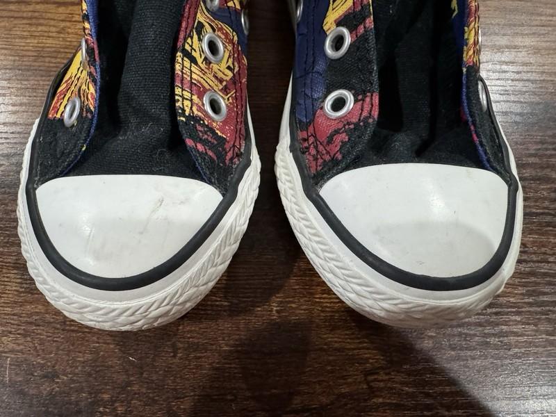 NEW Converse DC Comics All Star Chuck Taylor Hi Top Superman Sneakers 11.5 Kids