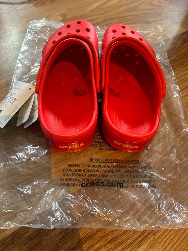 New Crocs Classic Clog Cars Lightning Mcqueen Disney Sizes 4-12M DONT LIGHTUP