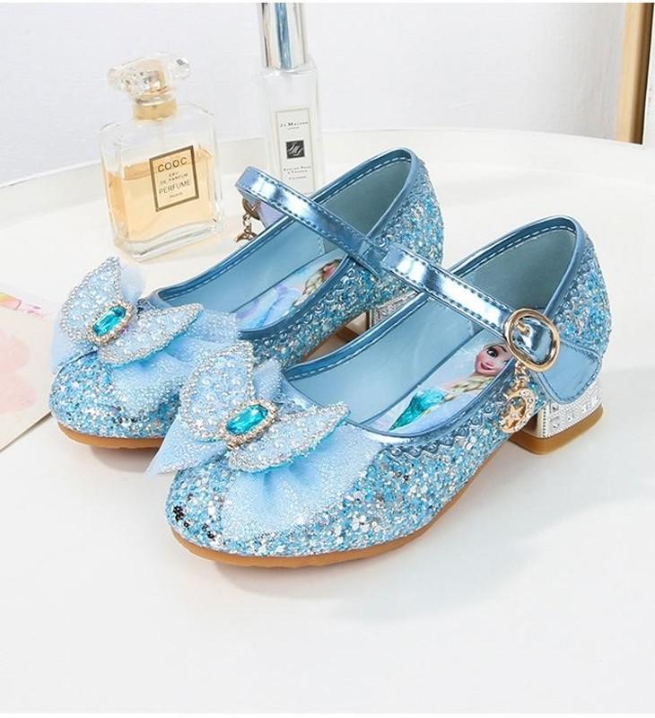 New Disney Girls' Princess Sandals Children's Shoes Frozen Elsa Children's Shoes